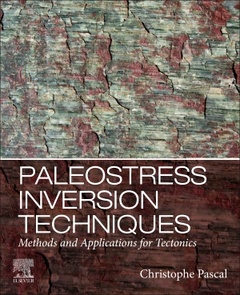 Couverture de l’ouvrage Paleostress Inversion Techniques