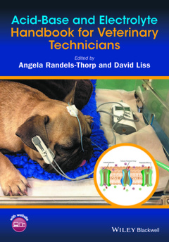 Couverture de l’ouvrage Acid-Base and Electrolyte Handbook for Veterinary Technicians 