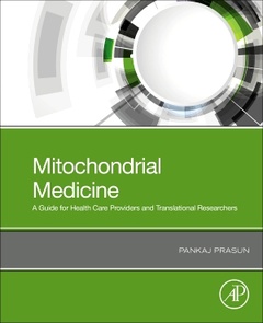 Couverture de l’ouvrage Mitochondrial Medicine