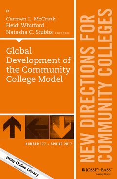 Cover of the book Global Development of the Community College Model 