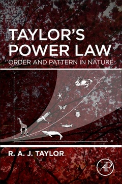 Couverture de l’ouvrage Taylor's Power Law