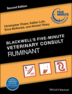 Couverture de l’ouvrage Blackwell's Five-Minute Veterinary Consult: Ruminant