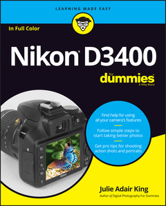 Couverture de l’ouvrage Nikon D3400 For Dummies