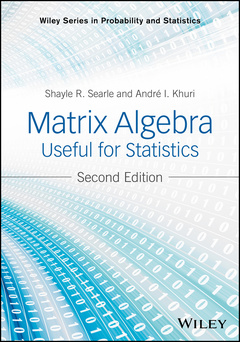 Couverture de l’ouvrage Matrix Algebra Useful for Statistics
