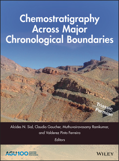 Couverture de l’ouvrage Chemostratigraphy Across Major Chronological Boundaries