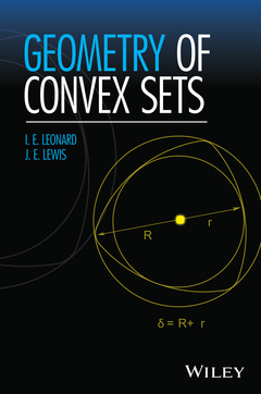 Couverture de l’ouvrage Geometry of Convex Sets