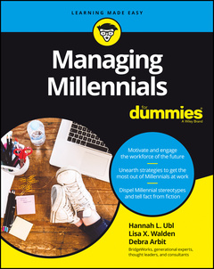 Couverture de l’ouvrage Managing Millennials For Dummies