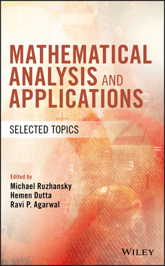 Couverture de l’ouvrage Mathematical Analysis and Applications