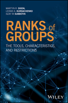 Couverture de l’ouvrage Ranks of Groups