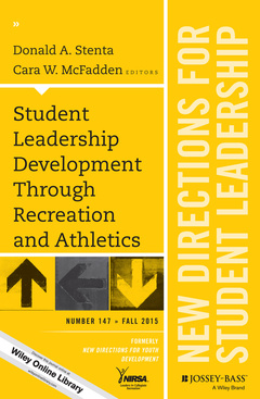 Couverture de l’ouvrage Student Leadership Development Through Recreation and Athletics 
