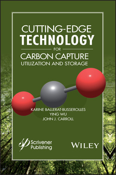 Couverture de l’ouvrage Cutting-Edge Technology for Carbon Capture, Utilization, and Storage