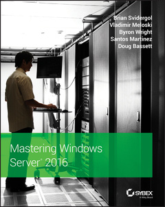 Couverture de l’ouvrage Mastering Windows Server 2016