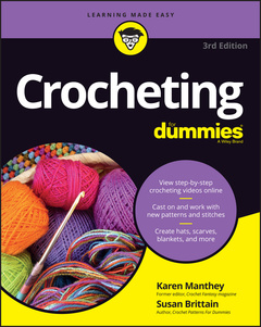 Couverture de l’ouvrage Crocheting For Dummies with Online Videos