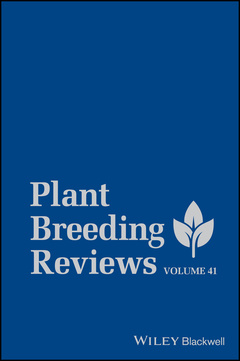 Couverture de l’ouvrage Plant Breeding Reviews, Volume 41