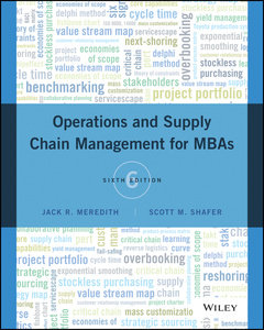 Couverture de l’ouvrage Operations and Supply Chain Management for MBAs 