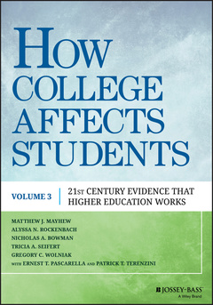 Couverture de l’ouvrage How College Affects Students