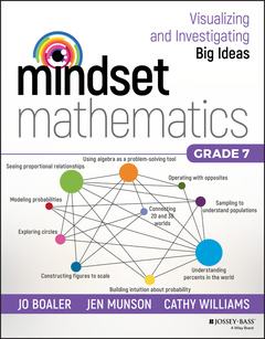 Couverture de l’ouvrage Mindset Mathematics: Visualizing and Investigating Big Ideas, Grade 7