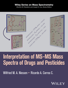 Couverture de l’ouvrage Interpretation of MS-MS Mass Spectra of Drugs and Pesticides