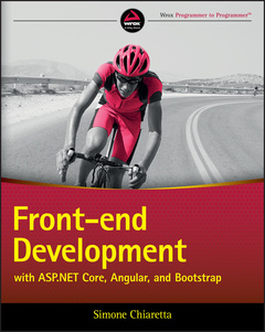 Couverture de l’ouvrage Front-end Development with ASP.NET Core, Angular, and Bootstrap 
