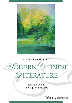 Couverture de l’ouvrage A Companion to Modern Chinese Literature