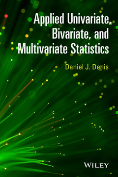 Couverture de l’ouvrage Applied Univariate, Bivariate, and Multivariate Statistics 