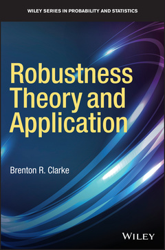 Couverture de l’ouvrage Robustness Theory and Application