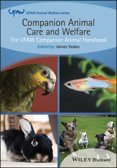 Couverture de l’ouvrage Companion Animal Care and Welfare