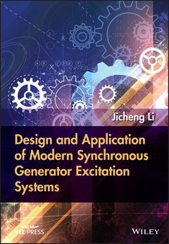 Couverture de l’ouvrage Design and Application of Modern Synchronous Generator Excitation Systems