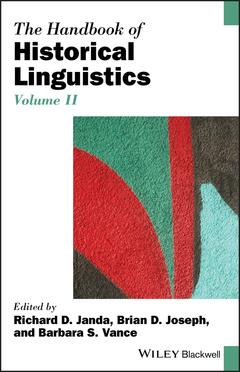 Couverture de l’ouvrage The Handbook of Historical Linguistics, Volume II