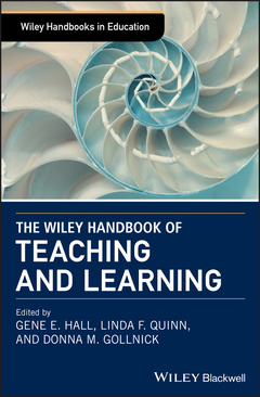 Couverture de l’ouvrage The Wiley Handbook of Teaching and Learning