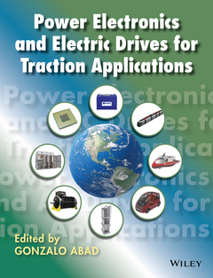 Couverture de l’ouvrage Power Electronics and Electric Drives for Traction Applications