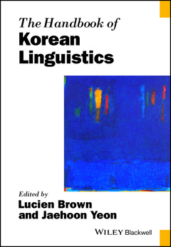 Couverture de l’ouvrage The Handbook of Korean Linguistics