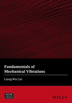 Couverture de l’ouvrage Fundamentals of Mechanical Vibrations