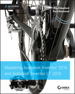 Cover of the book Mastering Autodesk Inventor 2016 and Autodesk Inventor LT 2016