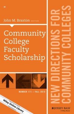 Couverture de l’ouvrage Community College Faculty Scholarship 