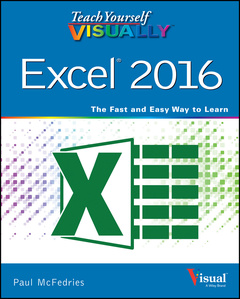 Cover of the book Teach Yourself VISUALLY Excel 2016