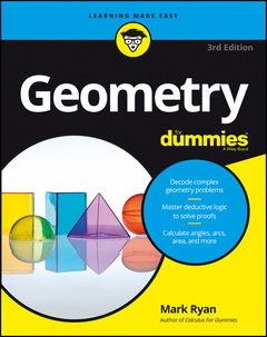 Couverture de l’ouvrage Geometry For Dummies