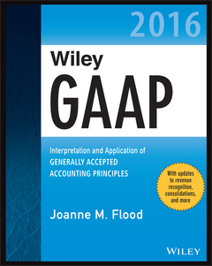 Couverture de l’ouvrage Wiley GAAP 2016 