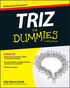 Couverture de l’ouvrage TRIZ For Dummies