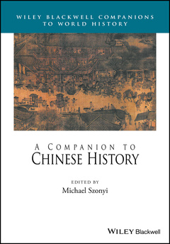 Couverture de l’ouvrage A Companion to Chinese History