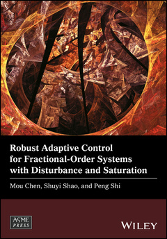 Couverture de l’ouvrage Robust Adaptive Control for Fractional-Order Systems with Disturbance and Saturation