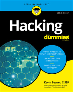 Couverture de l’ouvrage Hacking For Dummies 