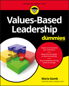 Couverture de l’ouvrage Values-Based Leadership For Dummies