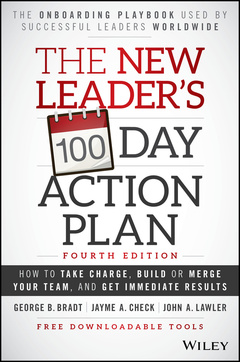 Couverture de l’ouvrage The New Leader′s 100-Day Action Plan 