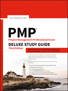 Cover of the book PMP Project Management Professional Exam Deluxe Study Guide 