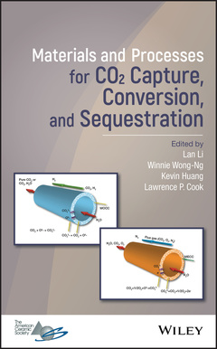 Couverture de l’ouvrage Materials and Processes for CO2 Capture, Conversion, and Sequestration