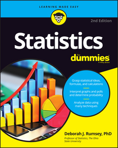 Couverture de l’ouvrage Statistics For Dummies