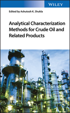 Cover of the book Analytical Characterization Methods for Crude Oil and Related Products