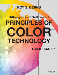 Couverture de l’ouvrage Billmeyer and Saltzman's Principles of Color Technology