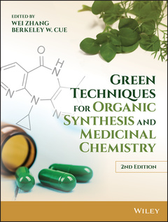 Couverture de l’ouvrage Green Techniques for Organic Synthesis and Medicinal Chemistry